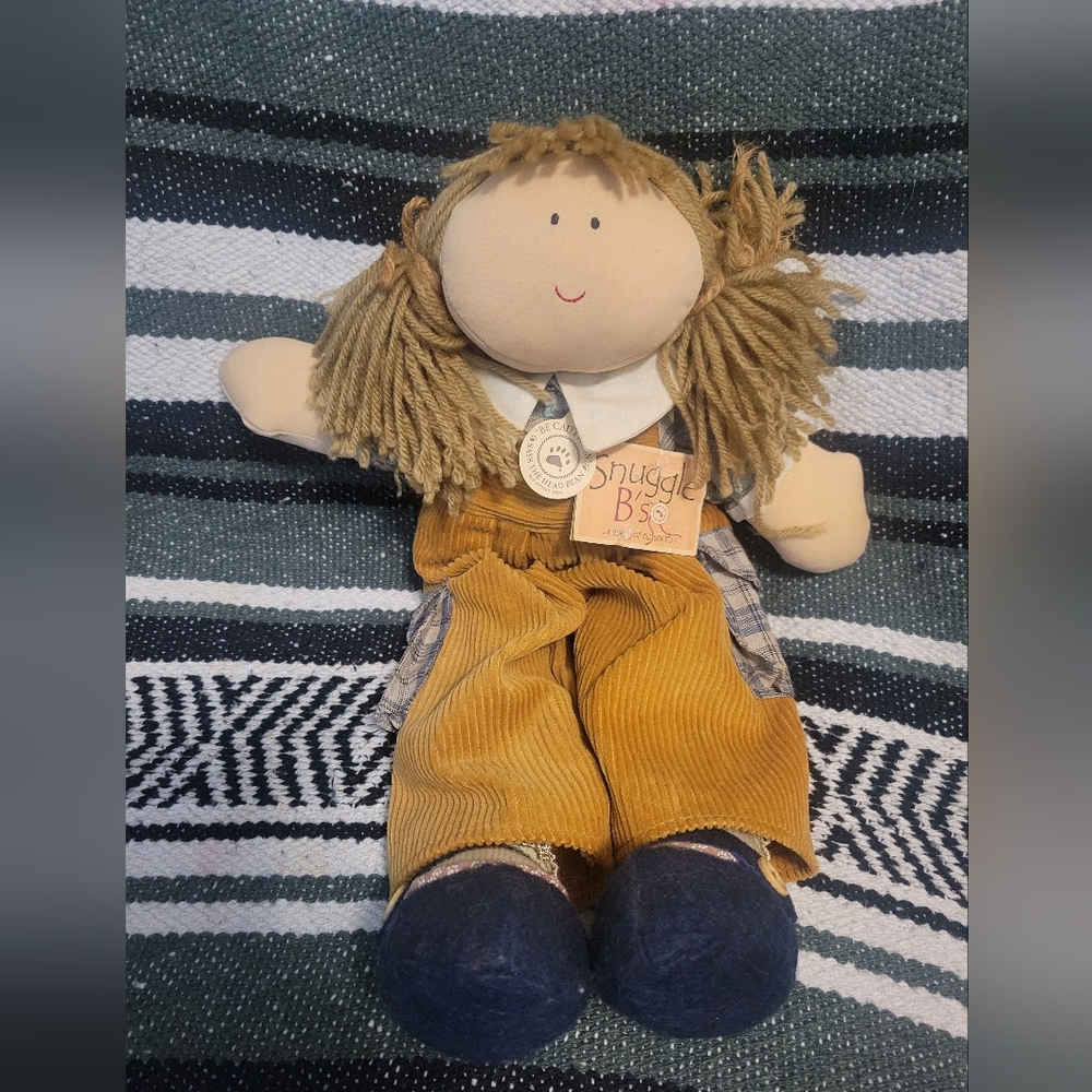 Snuggle B's By Boyds Bears Doll Rustic Primitive Country Decor
